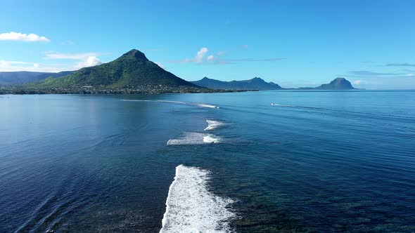 View of Flic-en-Flac, Black River, Mauritius