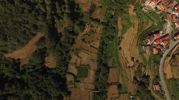 Aerial View of Sistelo, Portugal