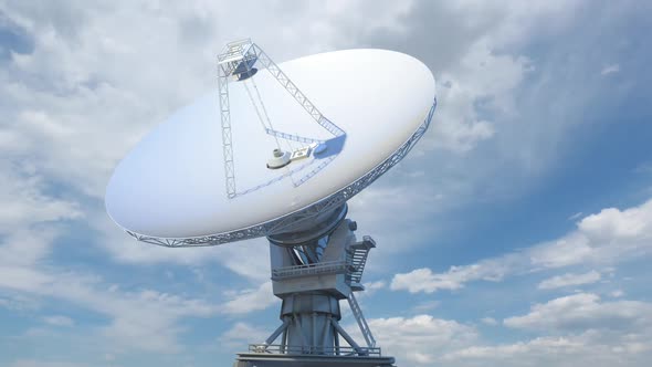 Radar station and deep space exploration station