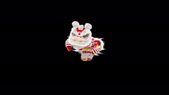 36 Chinese New Year Lion Dancing 4K