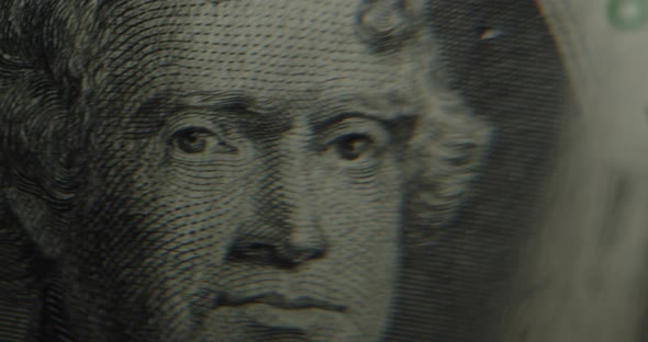 Us President Thomas Jefferson On United States 2 Dollar