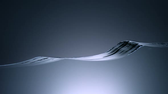 Water surface wave, Slow Motion