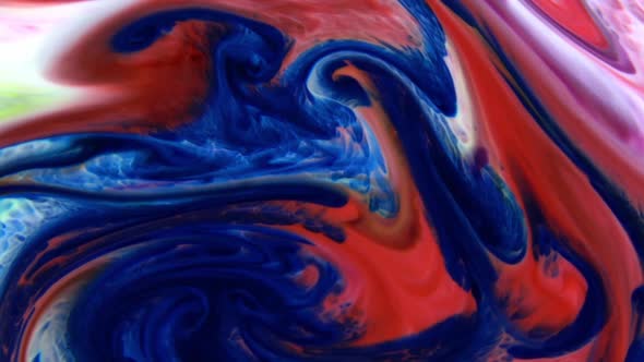 Artistic Concept Color Surface Moving Surface Liquid Paint 7