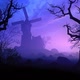 Old windmill in the fog - VideoHive Item for Sale