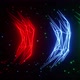 Magical Walking Particle Plexus Motion Graphics Background Loop - VideoHive Item for Sale