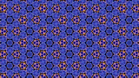 Kaleidoscope video background for VJ