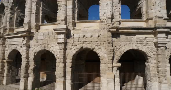 Roman arena, Arles, Bouches du Rhone department, France