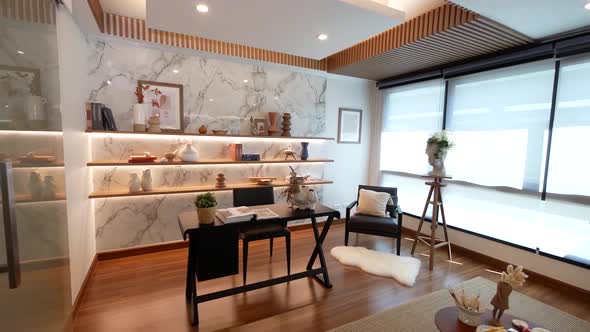 Luxury and Stylish Home Leisure Room Decoration Idea