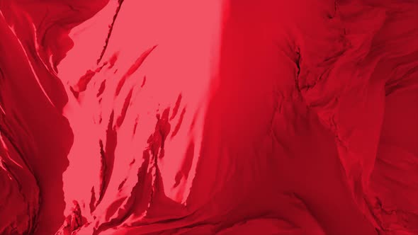 Red Abstract Cloth 4k