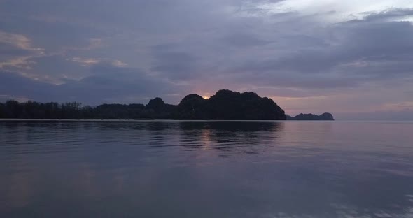 AERIAL: Langkawi island in Malaysia