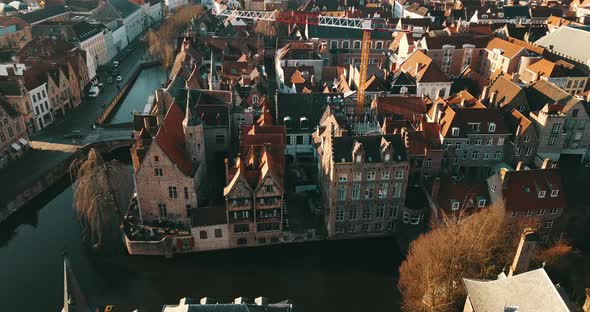 Brugge Aerial