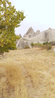 Cappadocia Landscape Aerial View