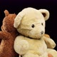 various teddy bears rotates on a black background - VideoHive Item for Sale