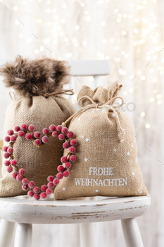 Christmas decor on  bokeh background. / Photodune, Misc