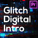 Glitch Technology Intro for Premiere Pro - VideoHive Item for Sale