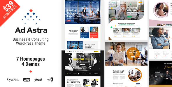 Astra Website Templates From Themeforest