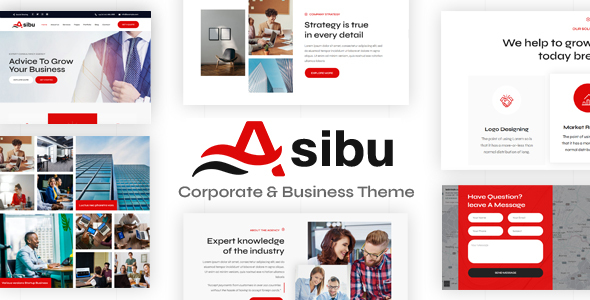 Asibu – Business & Corporate WordPress Theme