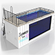 Container Swimming Pool - 3DOcean Item for Sale