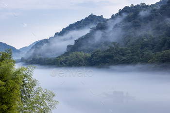 Hunan little Dongjiang River in mist / Photodune, Misc