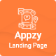 Appzy - App HTML Landing Page Template - ThemeForest Item for Sale