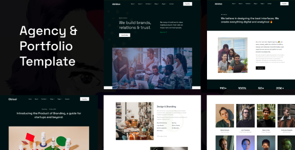 Obicol - Agency & Portfolio Template