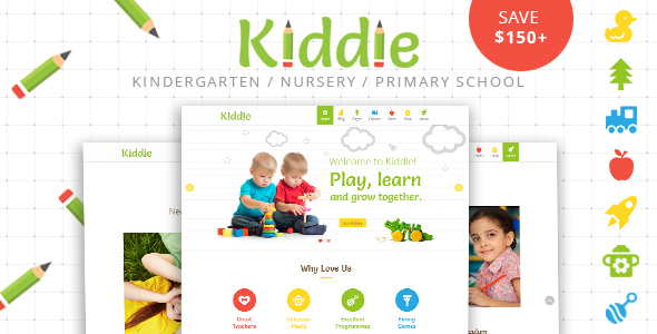 Kiddie - motyw WordPress dla przedszkola