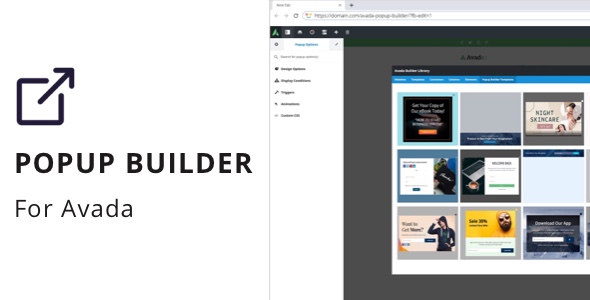 Popup builder for avada