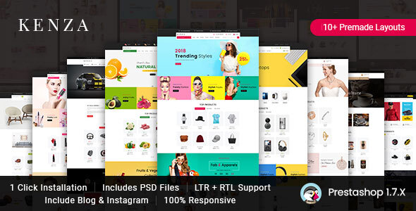 Kenza - Fashion Prestashop 1.7 Responsive Theme