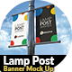 Lamp Post Banner Mock Up - GraphicRiver Item for Sale