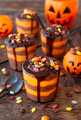Colorful layered dessert for Halloween - PhotoDune Item for Sale