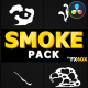 Cartoon Smoke Elements And Transitions | DaVinci Resolve - VideoHive Item for Sale