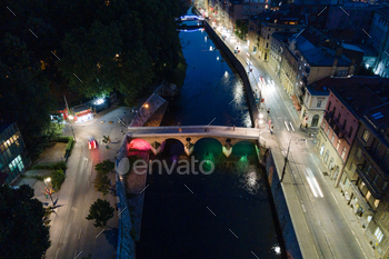 View of the Principov most in Sarajevo at night / Photodune, Misc