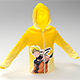 3D hoodie (2 Models) - 3DOcean Item for Sale