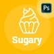 Sugary – Bakery Shop Mobile App UI Template - GraphicRiver Item for Sale
