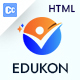 Edukon - Education and LMS HTML Template - ThemeForest Item for Sale