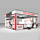 Exhibition booth 3d Model - 6x7 Meter - 3DOcean Item for Sale