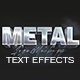 Shining Metal Text Effects - GraphicRiver Item for Sale