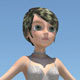 Semi realistic cartoon girl - 3DOcean Item for Sale