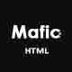 Mafio - Creative HTML Template - ThemeForest Item for Sale