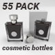 Cosmetic Bottles // 55 PACK - 3DOcean Item for Sale