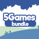 5 HTML5 Games Bundle - ( HTML5 | Construct 2-3 | Capx C3p ) - CodeCanyon Item for Sale
