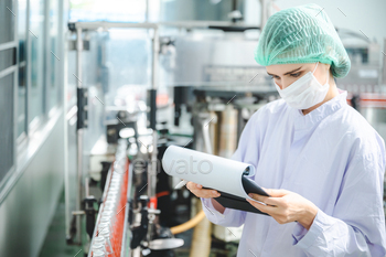 refreshment beverage factory, drink industry technology machine for business production / Photodune, Misc