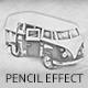 Pencil Effect Photoshop Template - GraphicRiver Item for Sale
