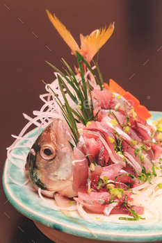 Mackerel sashimi, Japanese food / Photodune, Misc