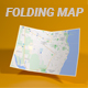 Folding Map Animation - 3DOcean Item for Sale
