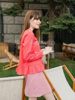 Young student girl wearing stylish clothes. Great sunny summer day, bright fresh colors. / Photodune, Misc