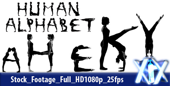 Human Alphabet 