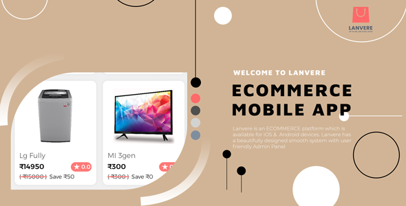 Ecommerce Android App UI Template