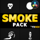Cartoon Smoke Elements And Transitions | DaVinci Resolve - VideoHive Item for Sale