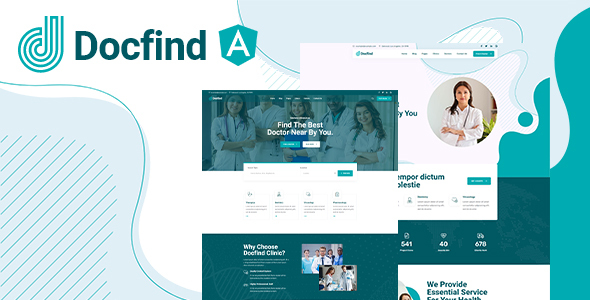 Docfind – Doctors directory and Book Online Angular JS Template